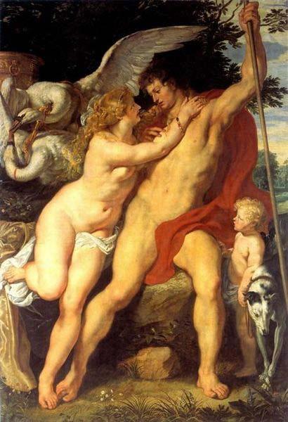 Peter Paul Rubens Venus und Adonis Germany oil painting art